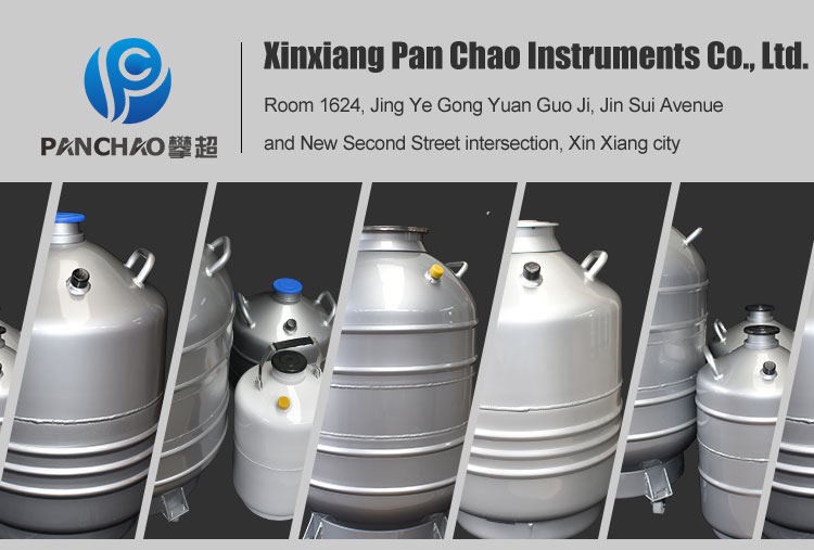 yds-3 small capacity liquid nitrogen dewar container tank with vacuum durability