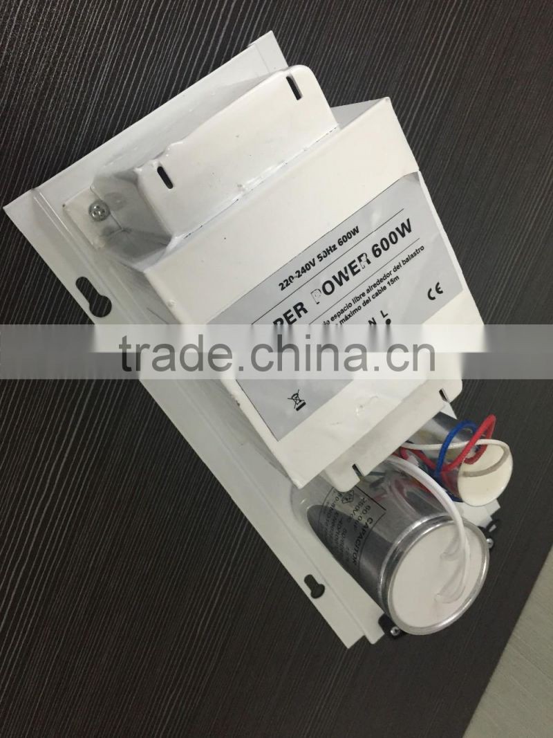 Hydroponics ballast 600w/Open magnetic ballast 600w