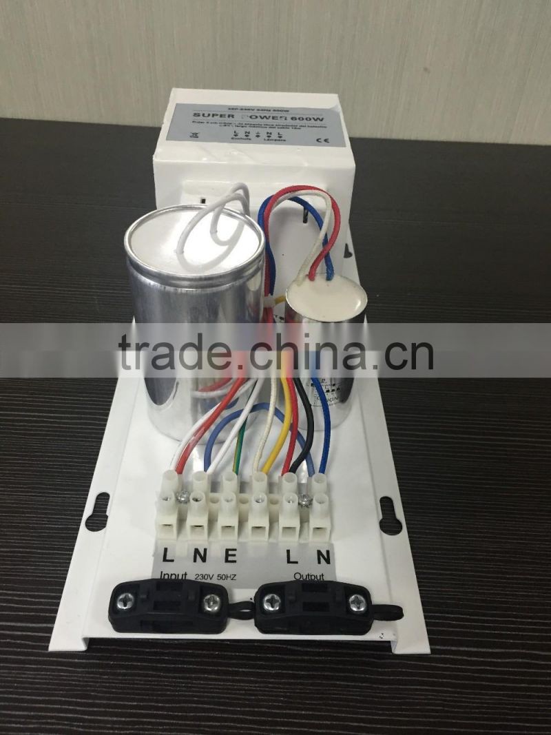 Hydroponics 600w Open magnetic ballast