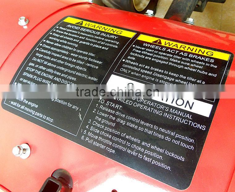 196CC Cultivator Tiller