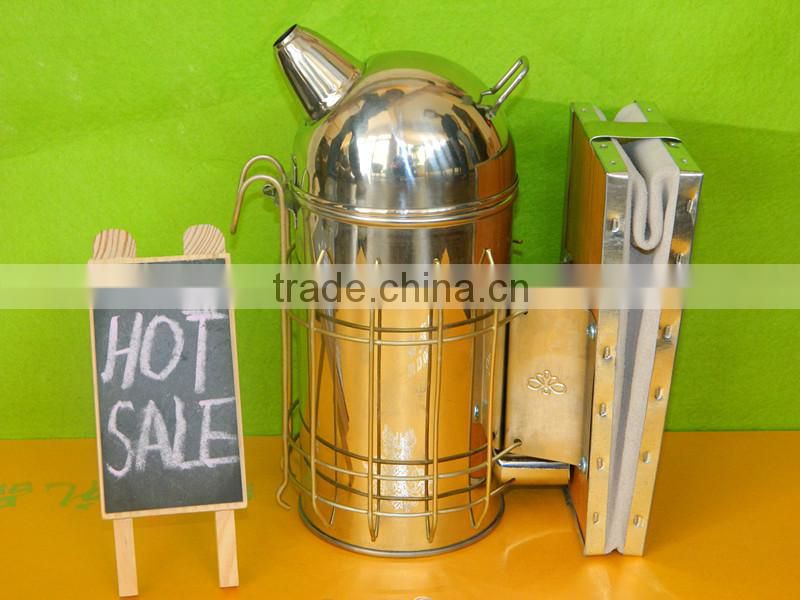 Stainless Steel Bee Smoker for Beekeeping with Sturdy Construction