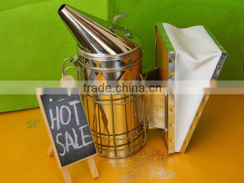 Stainless Steel Bee Smoker for Beekeeping with Sturdy Construction