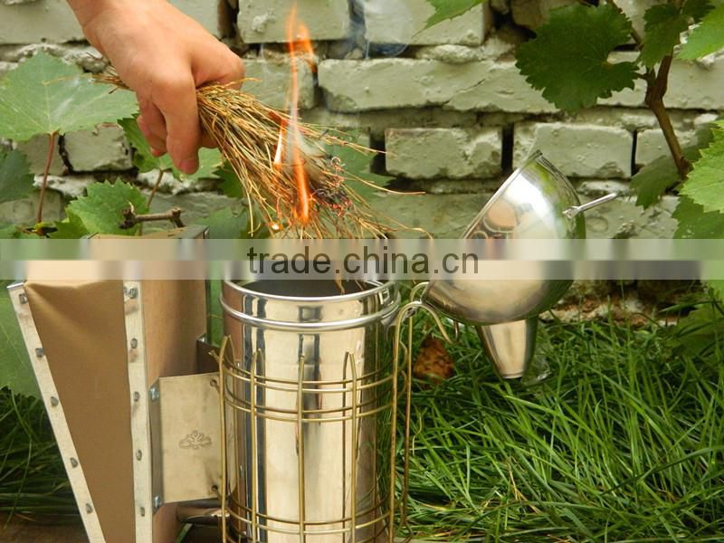 Stainless Steel Bee Smoker for Beekeeping with Sturdy Construction