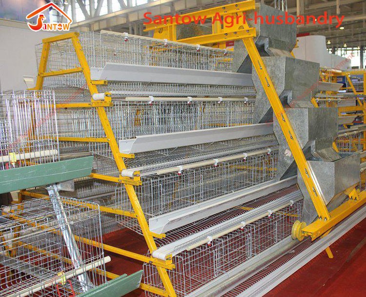 Best Quality Hot Galvanized Poultry Chicken Cage Cold Galvanized Laying Hen Battery Cage For Sale Nigeria Africa