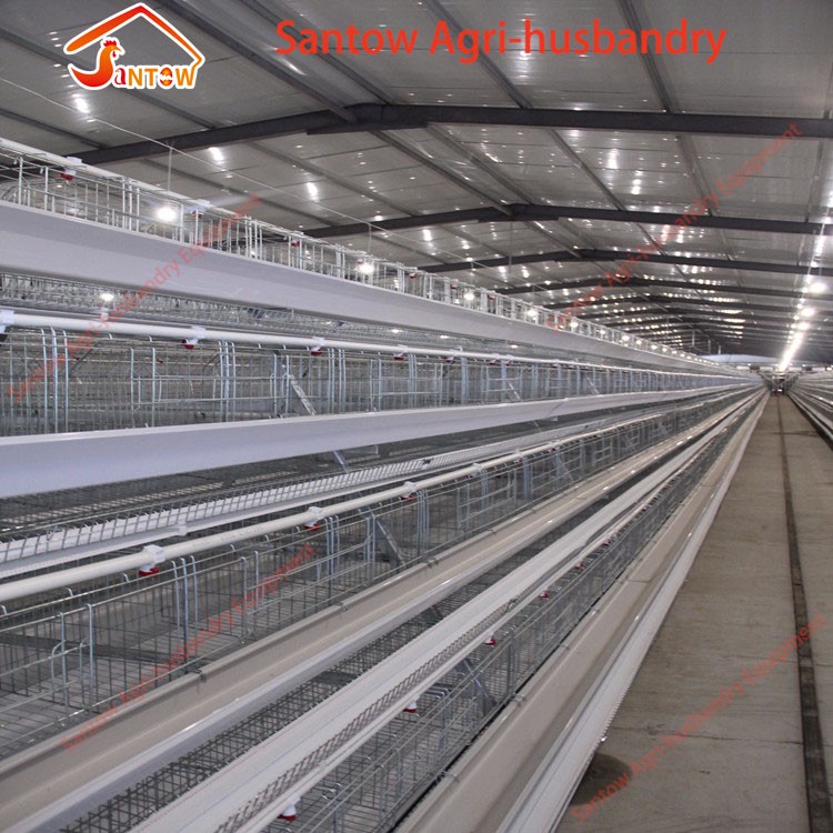 Best Quality Hot Galvanized Poultry Chicken Cage Cold Galvanized Laying Hen Battery Cage For Sale Nigeria Africa