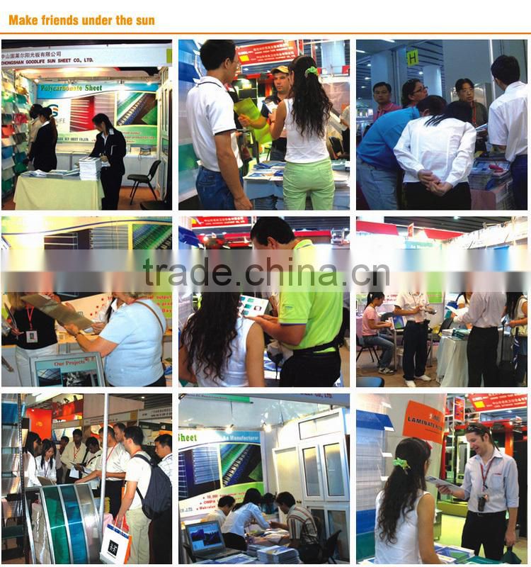 Bayer uv blue clear high plastic roof greenhouse for trees for outdoor canopy