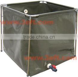 Open Top Storage Portable PVC Water Tank / Frame Tanks