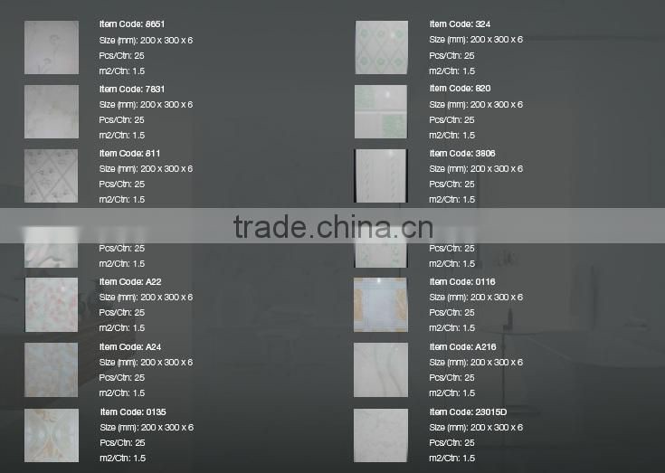 All Type of Floor and Wall Tiles