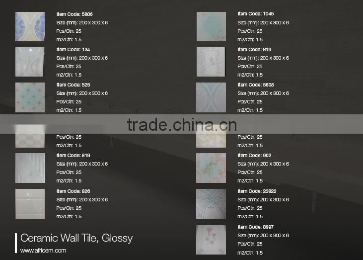 All Type of Floor and Wall Tiles