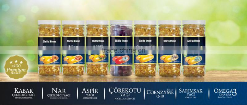 Pumpkin Seed Oil for Prostate Benefit Soft Capsule 1000 mg x 100 Health Food Supplements...