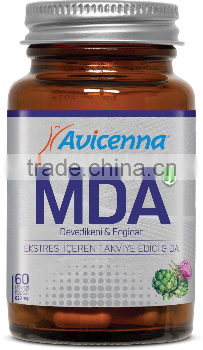 Milk Thistle, Dandelion, Artichoke Extract Mix Capsule Nutritional Food Supplements MEDAN Special Formula Liver Health Herbal