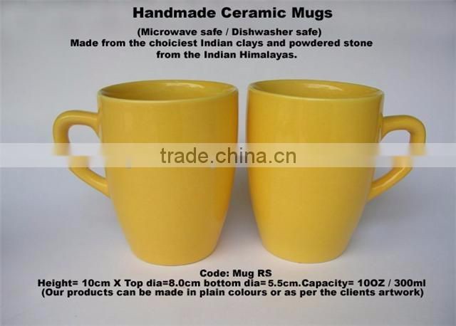 Ceramic Coffee Mugs for Brand Logo and name