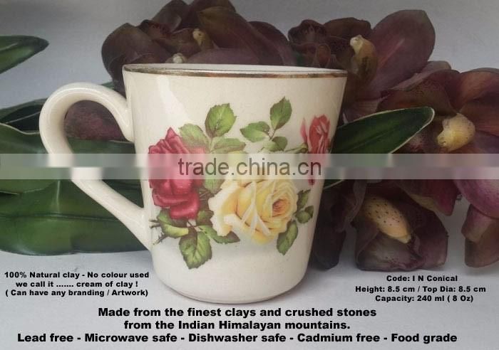 Bone China Promotion Mug with LOGO