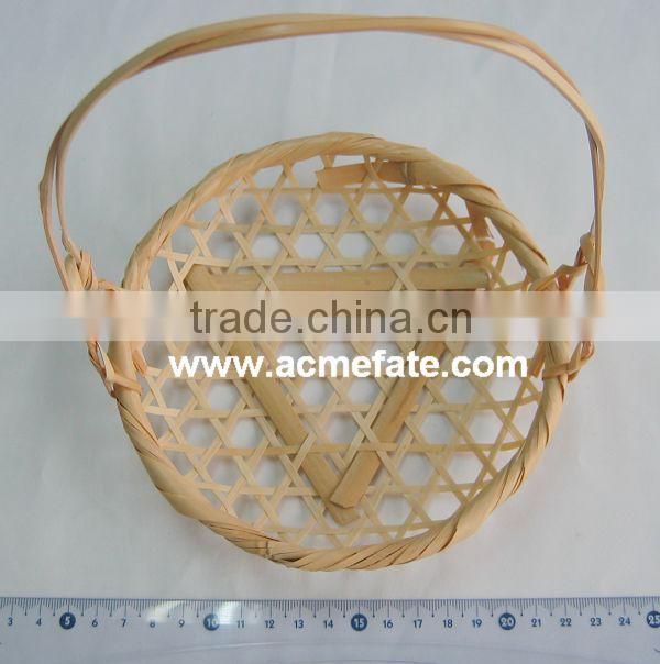 Grade A Bamboo Product Environmental Circle Stright Ring Bamboo Skewers