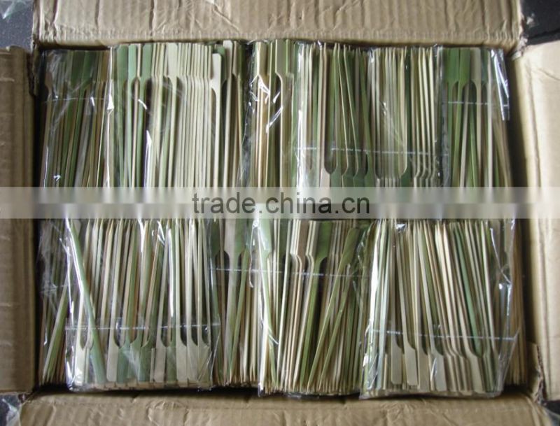 Grade A Bamboo Product Environmental Circle Stright Ring Bamboo Skewers