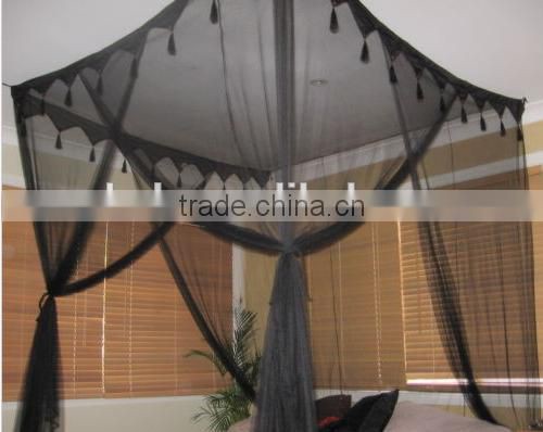 Four Poster King Size Canopy Bed Mosquito Net