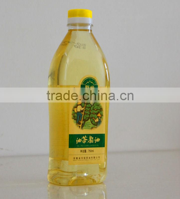 Pure camellia seed healthy essential cooking oil