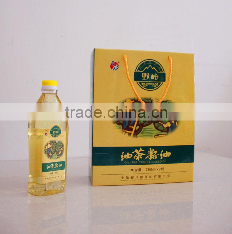 Pure camellia seed healthy essential cooking oil