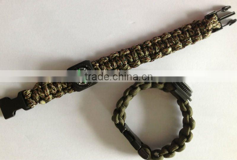 100% Handmade Paracord Survival Band