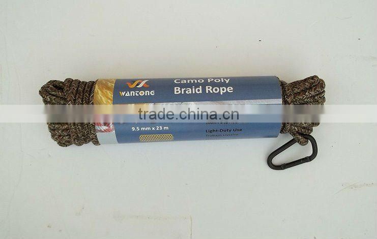 PP Diamond Braided Camouflage Rope