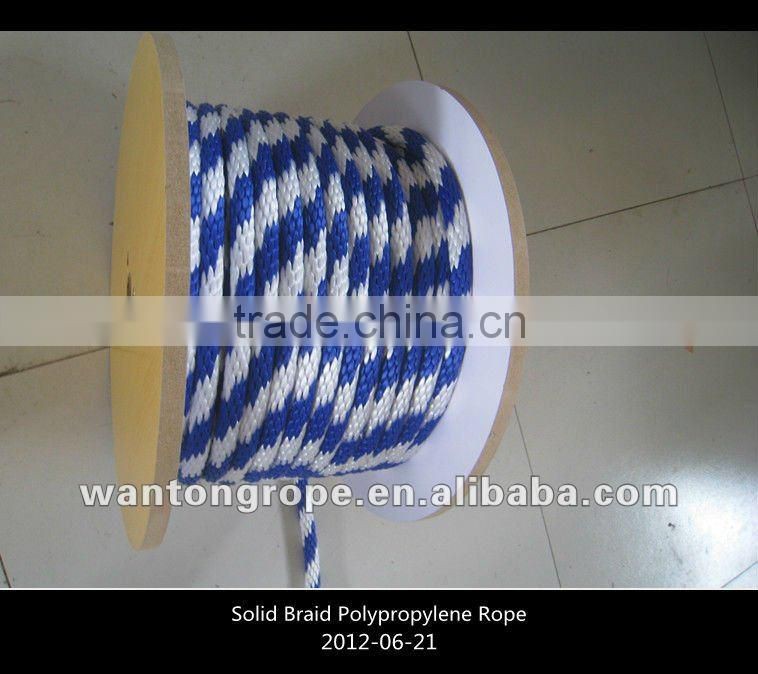 16mm Solid Braided Polypropylene multifilament Rope