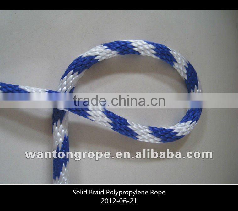 16mm Solid Braided Polypropylene multifilament Rope