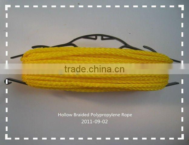 pp/pe hollow braided rope