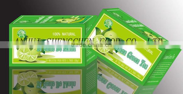 Lemon Green Tea Bag- Natural Fruit green teabag