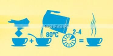 Chamomile Green Teabag, flavor tea, flower tea, herbal tea