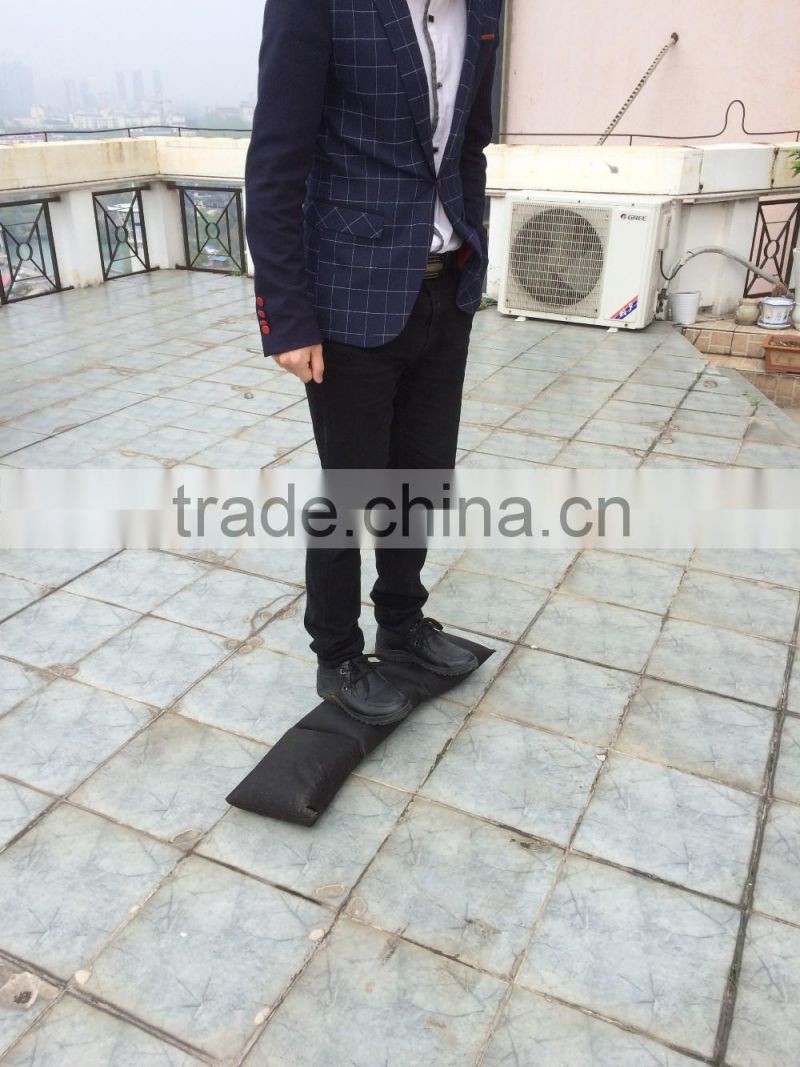 Self Inflatable Black flood bag