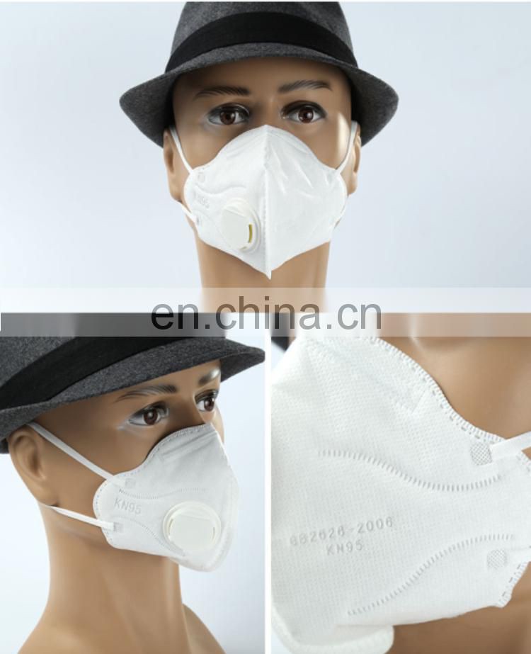 CE Approved Anti Smoke Nose Protection Mask with Exhalation Valve
