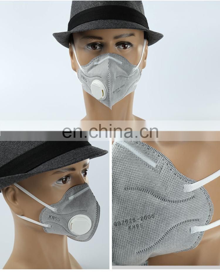CE Approved Anti Smoke Nose Protection Mask with Exhalation Valve