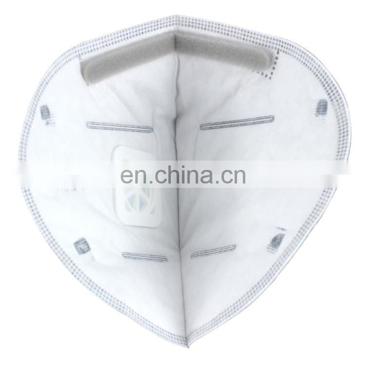Custom Print Dust Mask, Flat Fold Respiratory Anti Pollution Mask with Active Carbon