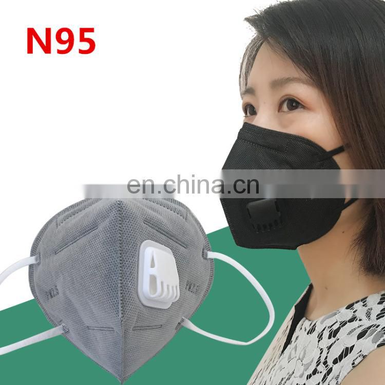 Custom Print Dust Mask, Flat Fold Respiratory Anti Pollution Mask with Active Carbon