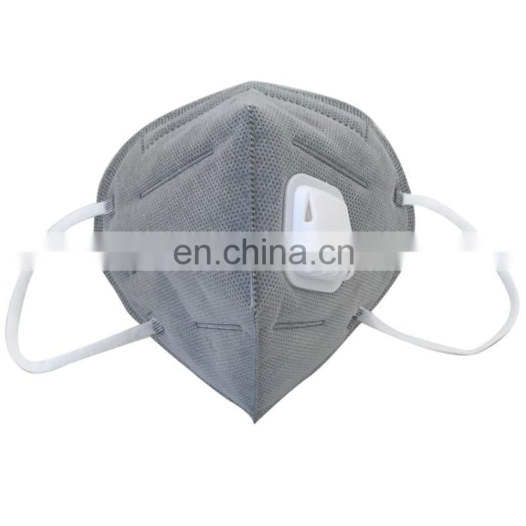 Custom Print Dust Mask, Flat Fold Respiratory Anti Pollution Mask with Active Carbon