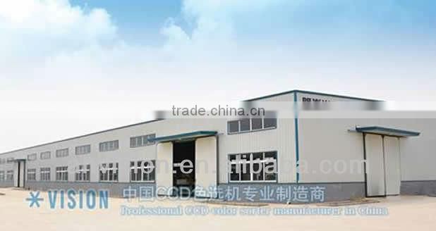 coffee color sorter machine, CE & ISO approved CCD color sorter