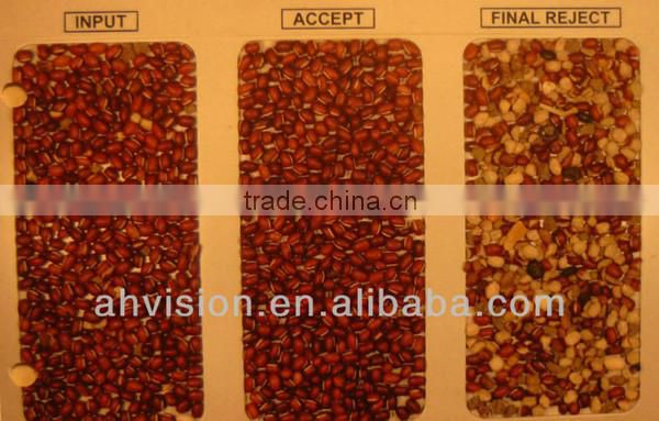 5000+pixel multifunctional velvet bean processing machine/vanilla bean sorting machine/jelly bean grader