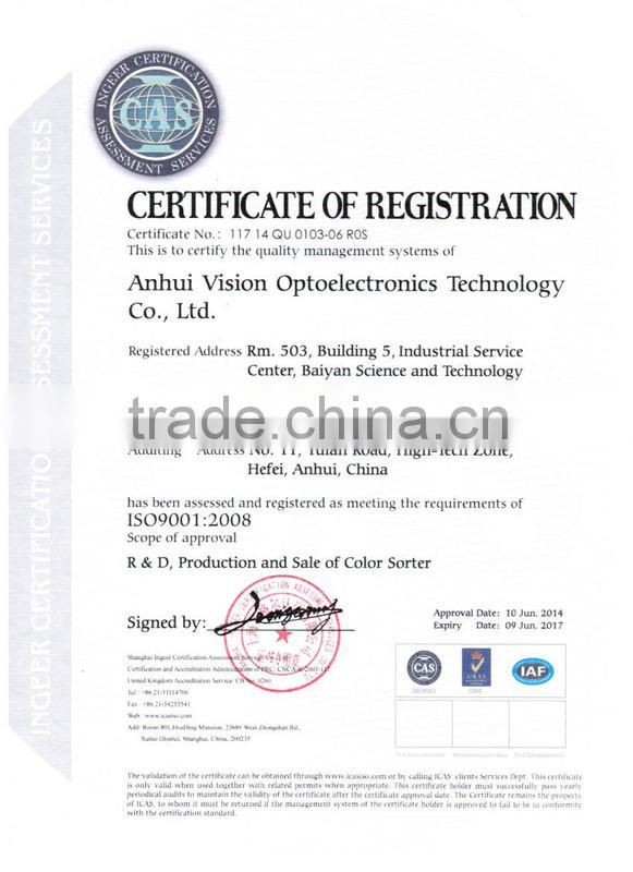 2016 flower seed processing machine/seed sorting machine/small color sorter