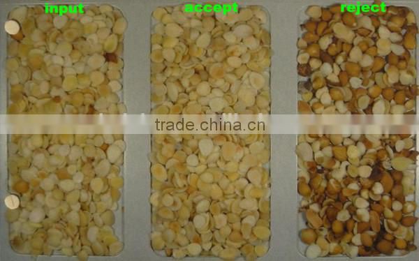 5000+pixel with patented ejector Cashew nut processing machine/snack production line sorting machine