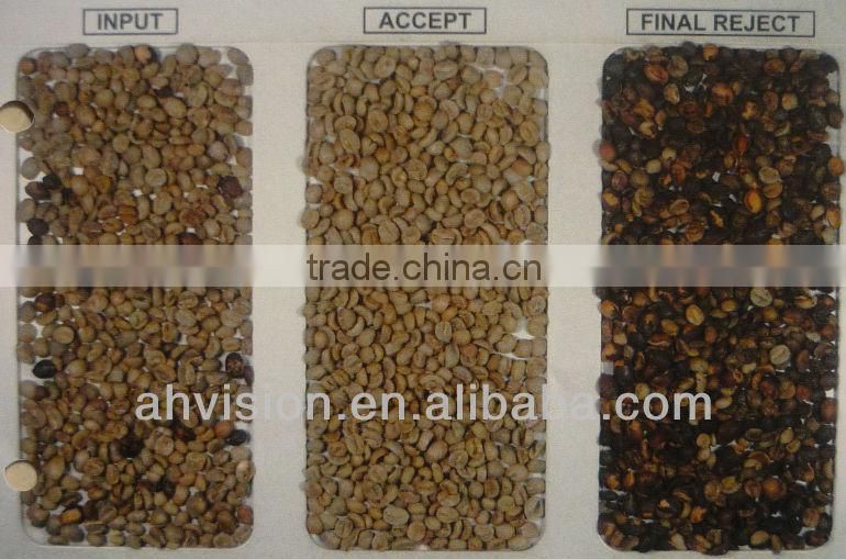 coffee color sorter machine, CE & ISO approved CCD color sorter
