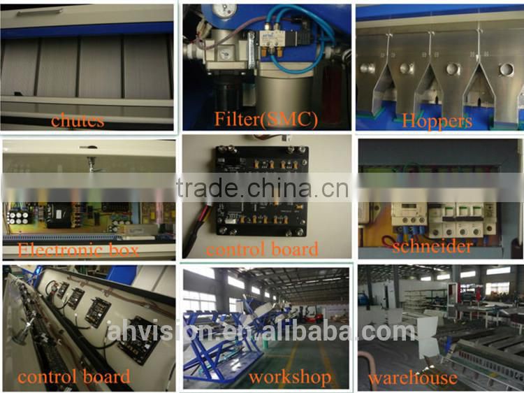 2016 hot sell Color Sorter with 5000+pixel and patented ejector