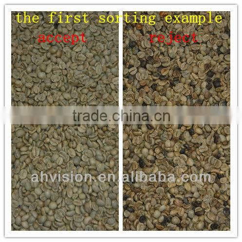 coffee color sorter machine, CE & ISO approved CCD color sorter