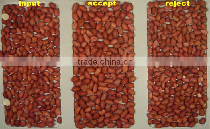 5000+pixel with patented ejector Cashew nut processing machine/snack production line sorting machine