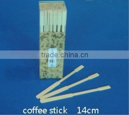 natural Mao bamboo coffee stirrer