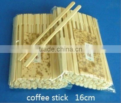 natural Mao bamboo coffee stirrer