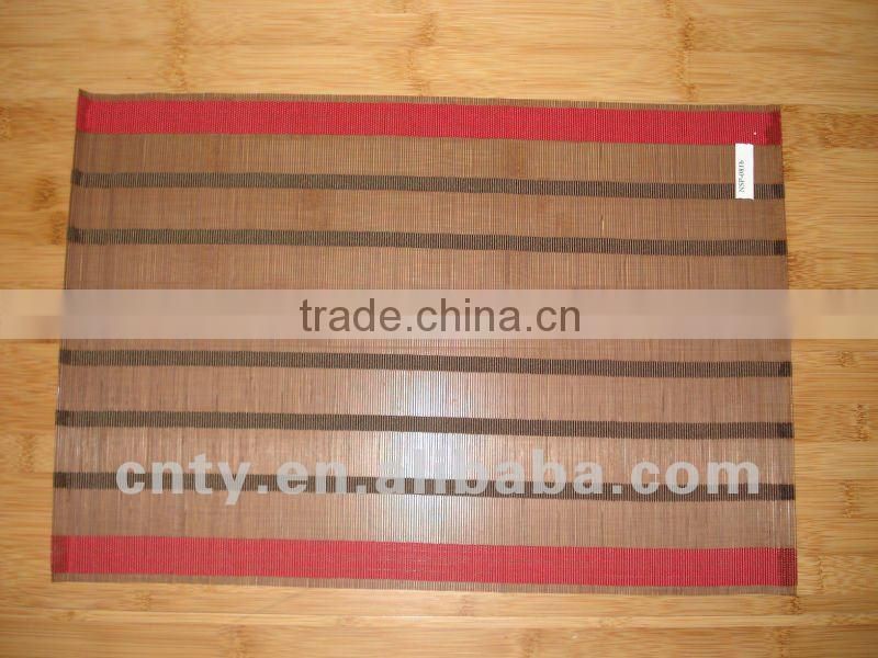 bamboo table mat set