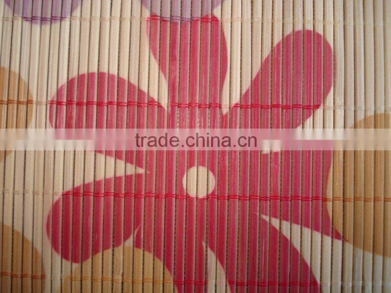 printed bamboo placemat