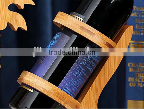 Eco-friendly bamboo wine holders for house and club red wine rack