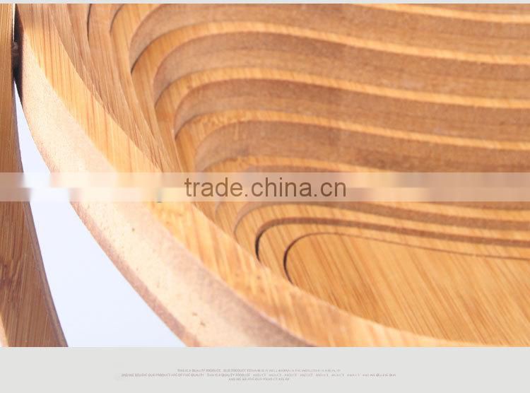 High quality and cheap bamboo folding fruit basket for picking fruit