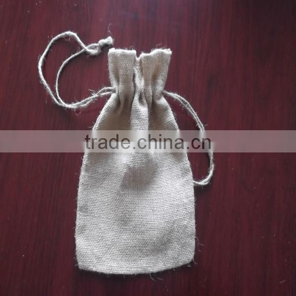 printed jute pouches food grade nature color Eco-friendly